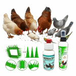 Порошки и шипы Stop Insect для защиты птиц и помещений