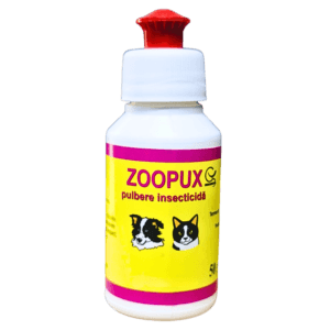 Zoopux pulbere insecticidă antiparazitară 50g