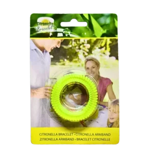 Brățară anti-țânțari citronela galben