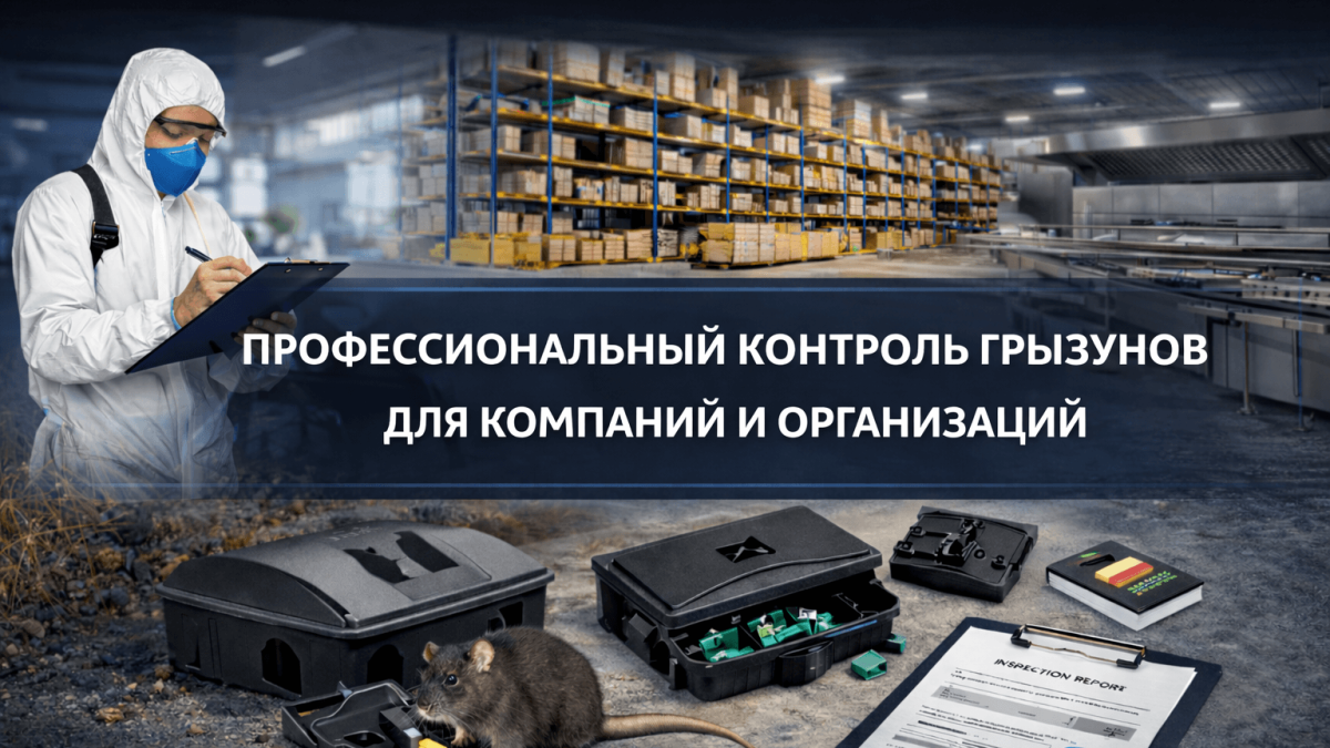 Профессиональная дератизация грызунов в Кишинёве для компаний и организаций, эффективный контроль крыс